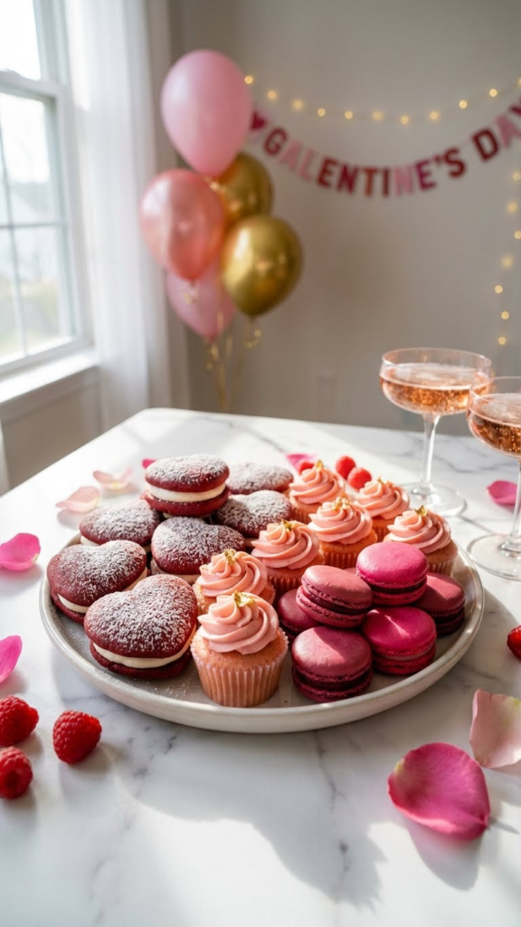 Pink & Red Desserts: 20 Sweet Galentine’s Party Food Ideas