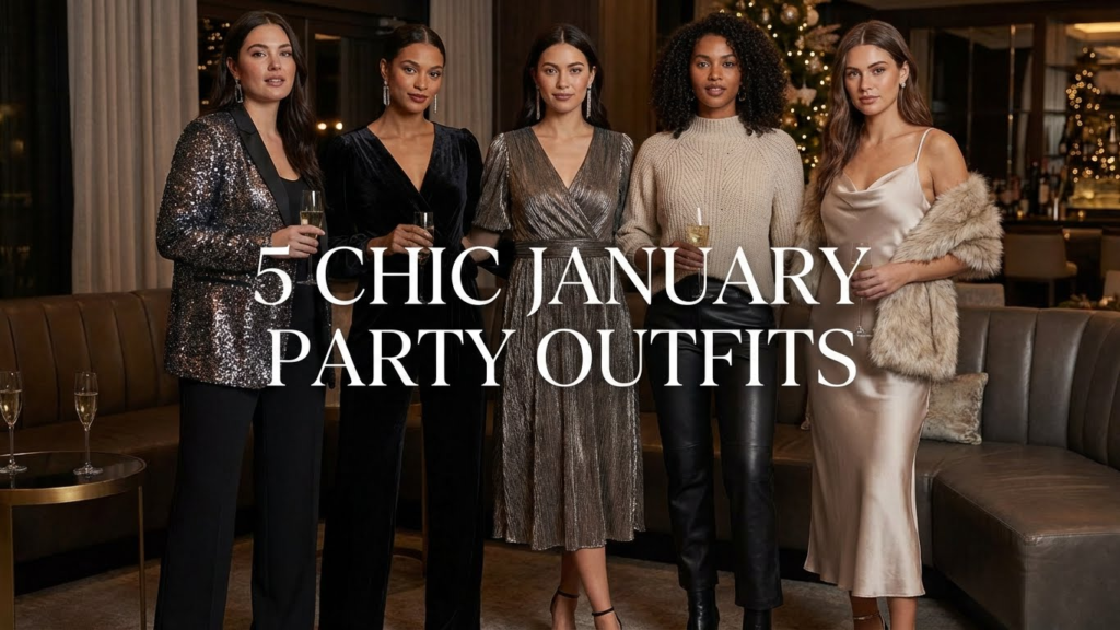 5 Chic January Party Outfits to Dazzle Post-Holiday Season 2 5 Chic January Party Outfits to Dazzle Post-Holiday Season