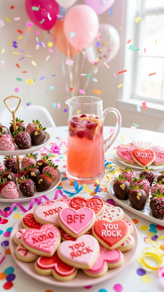 Pink & Red Desserts: 20 Sweet Galentine’s Party Food Ideas