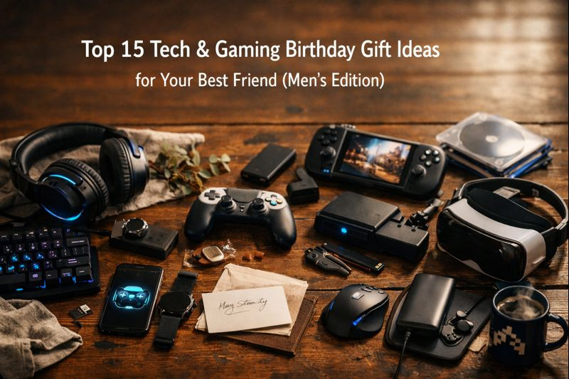 Top 15 Tech & Gaming Birthday Gift Ideas for Your Best Friend (Men's Edition)