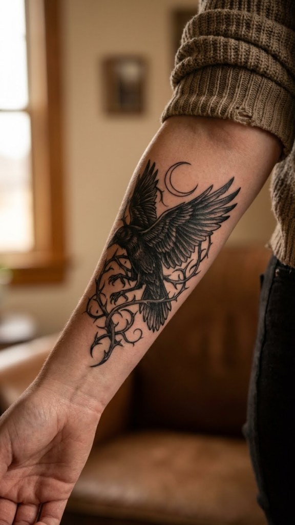 Guide to Dark Feminine Tattoos: 15+ Inspiring Ideas for Your Next Ink 3 Guide to Dark Feminine Tattoos: 15+ Inspiring Ideas for Your Next Ink