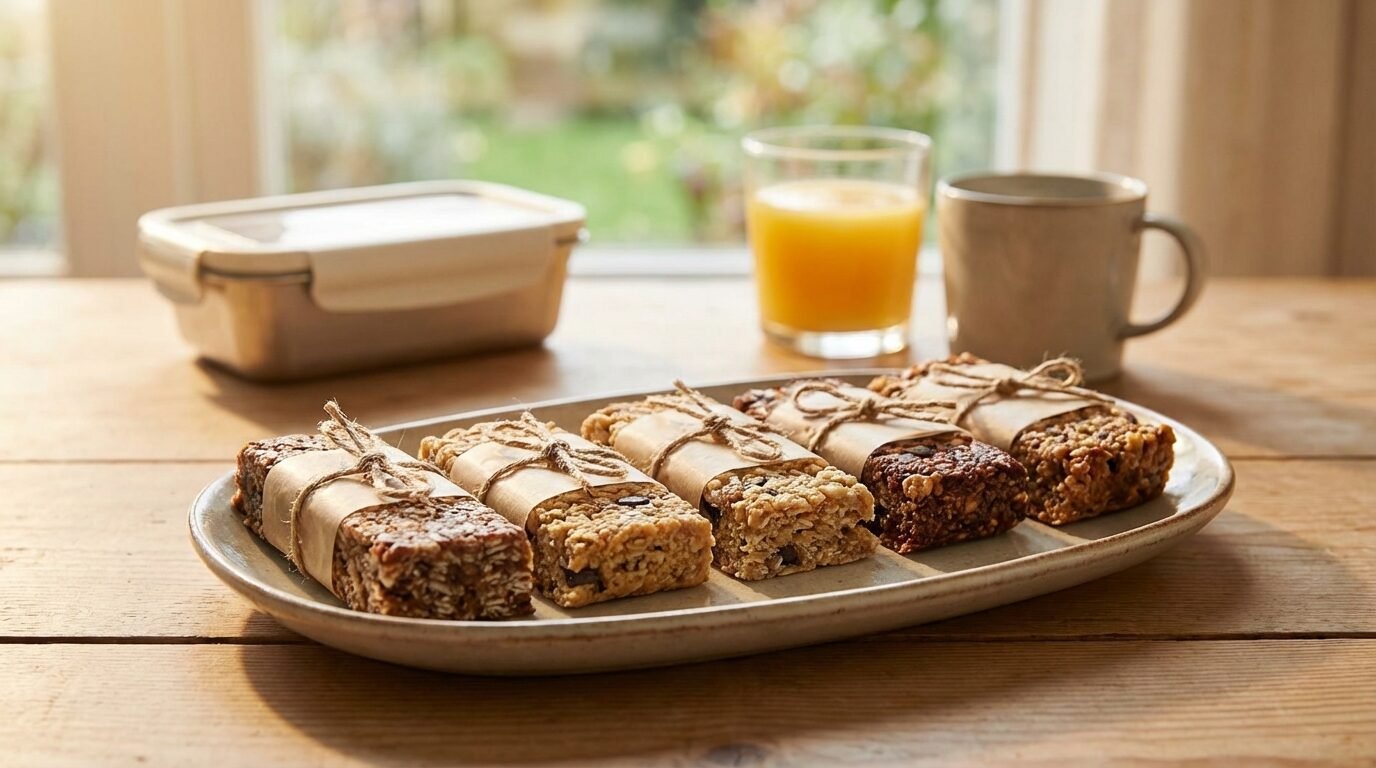 5 Grab & Go Daniel Fast Breakfast Bars That Make Mornings Easy