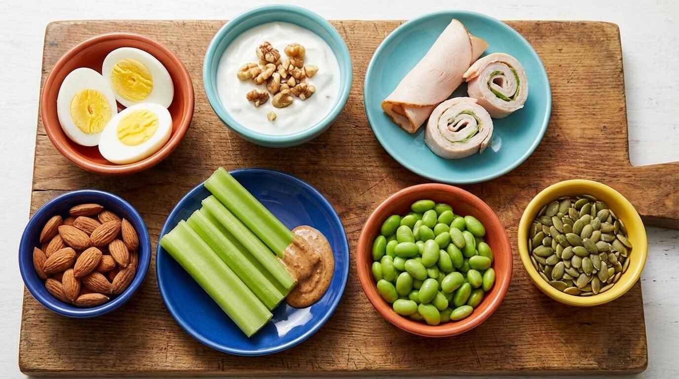 Stop Sugar Crash! 7 Healthy High Protein Snacks Zero Sugar That Will Save Your Day