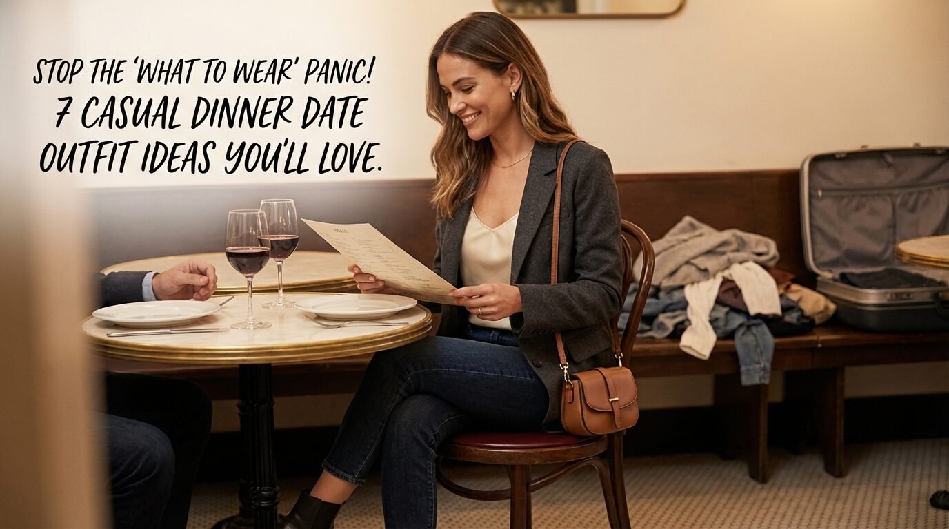Stop the "What to Wear" Panic! 7 Casual Dinner Date Outfit Ideas You'll Love