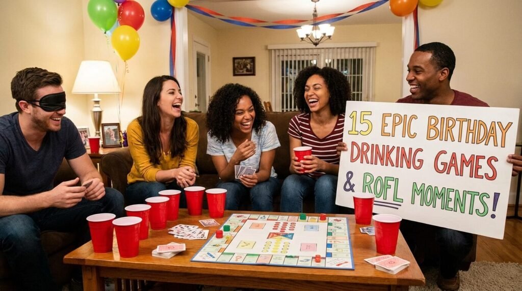15 Epic Birthday Party Drinking Games for Adults That Will Have Everyone ROFL!