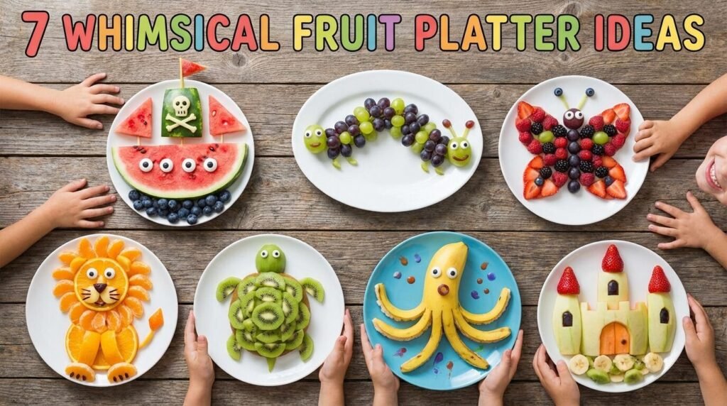 7 Whimsical Fruit Platter Ideas That Turn Snacking Into Kids' Art Time