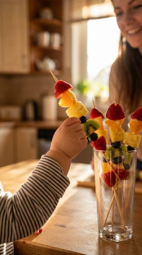 Stop Boring Party Snacks! 17 Fruit Skewer Ideas Kids (and Adults!) Will Devour 3 Stop Boring Party Snacks! 17 Fruit Skewer Ideas Kids (and Adults!) Will Devour