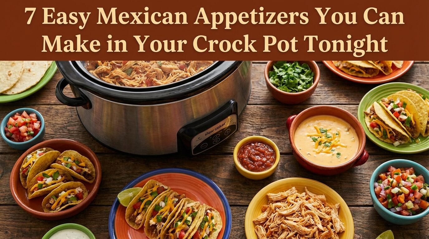 7 Easy Mexican Appetizers You Can Make in Your Crock Pot Tonight