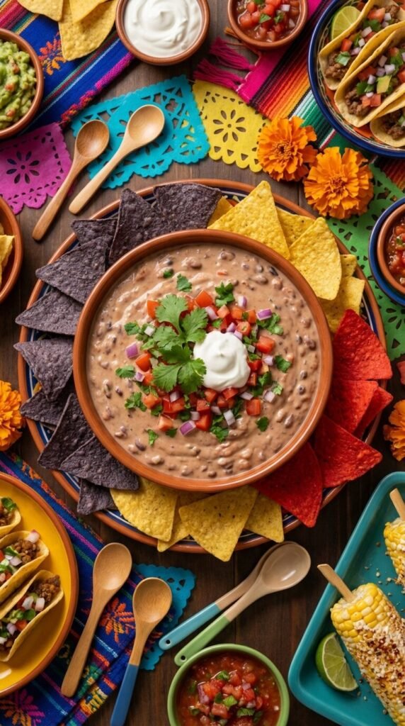 7 Irresistible Mexican Bean Dips Your Party Guests Will Rave About 2 7 Irresistible Mexican Bean Dips Your Party Guests Will Rave About