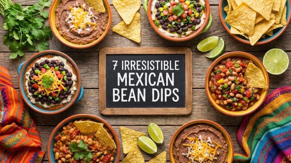 7 Irresistible Mexican Bean Dips Your Party Guests Will Rave About