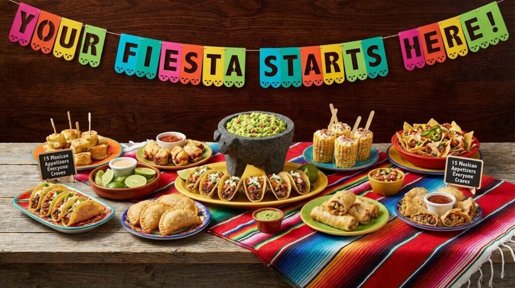 Your Fiesta Starts Here! 15 Mexican Appetizers Everyone Craves