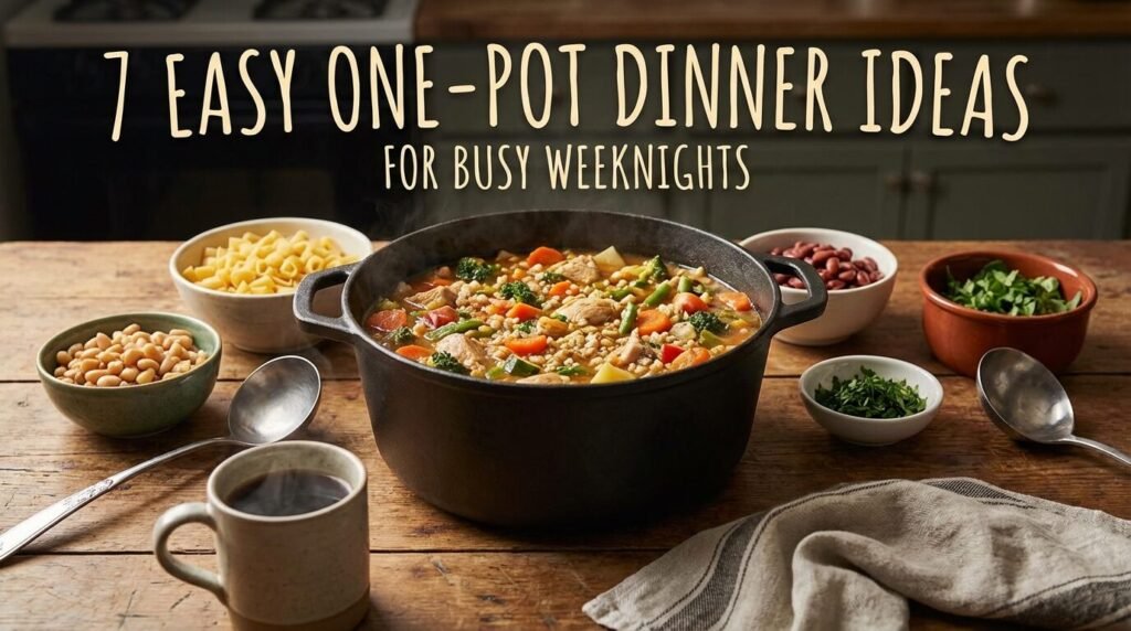 7 Easy One Pot Dinner Ideas You Need For Busy Weeknights