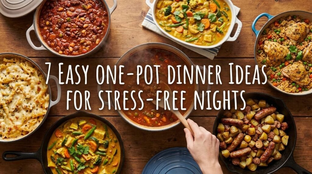 7 Easy One Pot Dinner Ideas for Stress Free Nights