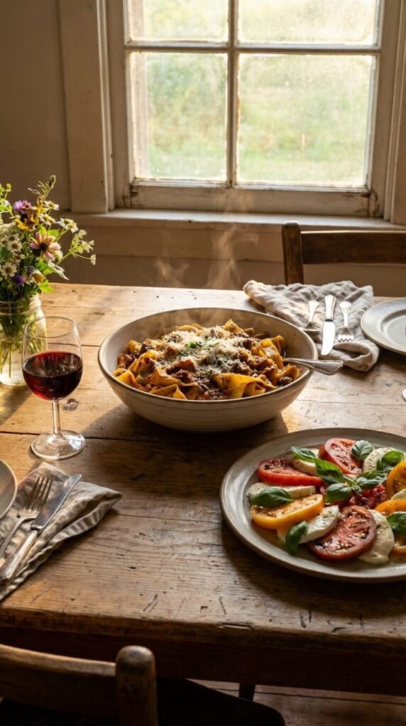 3 Authentic Italian 3 Course Dinner Menus for Your Next Party