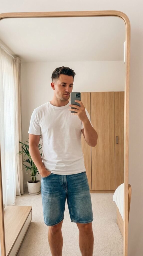 5 Stylish Jorts Summer Outfits for Men That Aren't Cringey 2 5 Stylish Jorts Summer Outfits for Men That Aren't Cringey