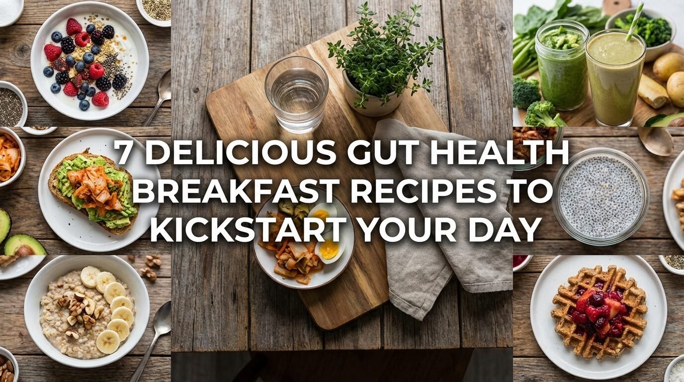 7 Delicious Gut Health Breakfast Recipes to Kickstart Your Day (and Your Digestion!)