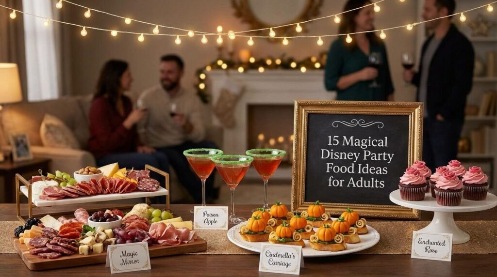 15 Magical Disney Party Food Ideas for Adults That Will Enchant Your Guests