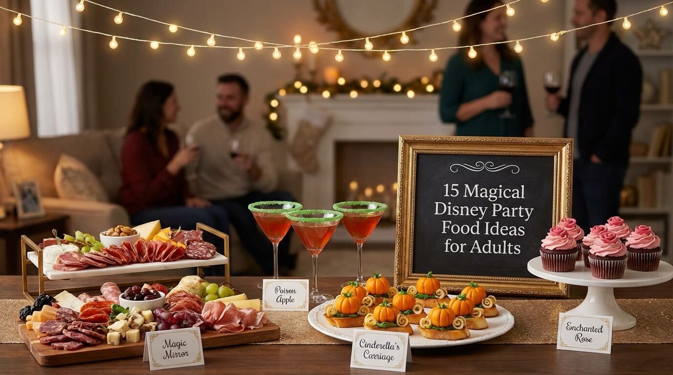 15 Magical Disney Party Food Ideas for Adults That Will Enchant Your Guests