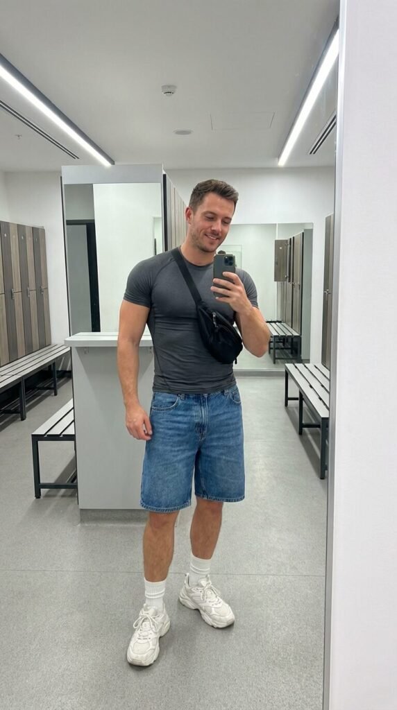 Baggy Jorts Are Back 5 Fresh 90s Outfits for Modern Men 4 Baggy Jorts Are Back 5 Fresh 90s Outfits for Modern Men