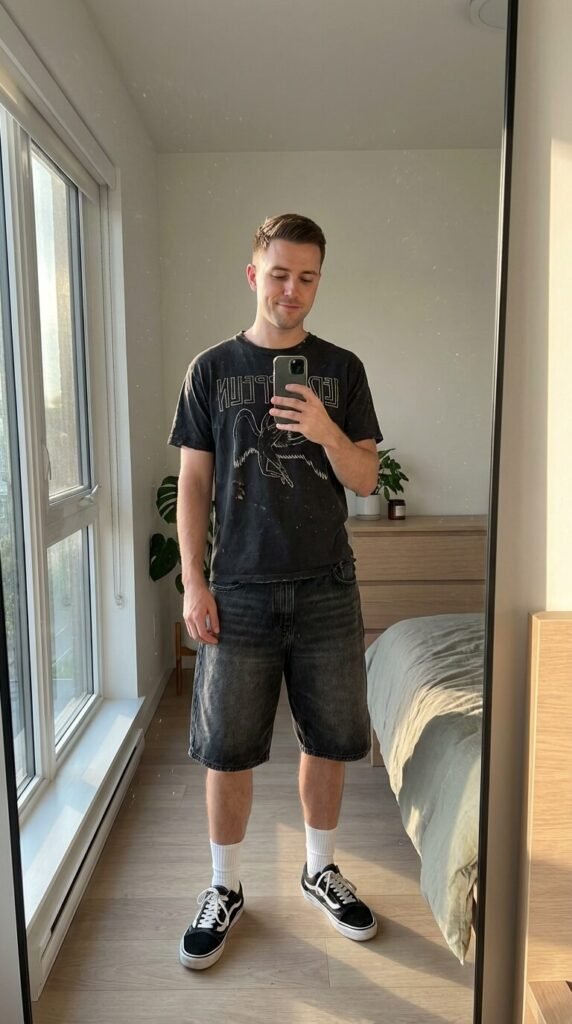 Jorts are back boys and they’re actually cool again