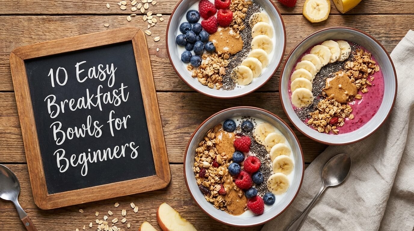 10 Easy Breakfast Bowls for Beginners (No Cooking Skills Required!)