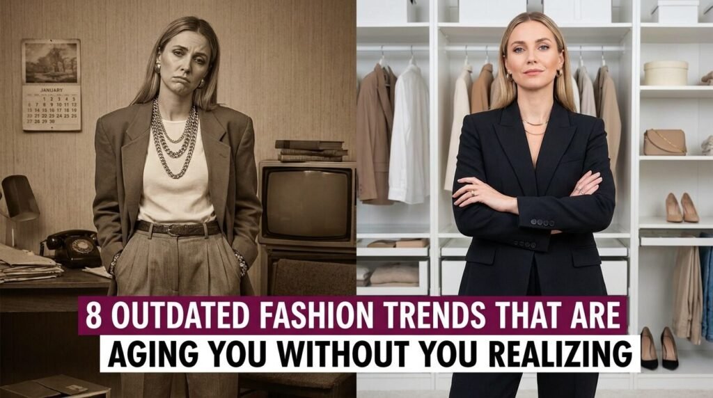 8 Outdated Fashion Trends That Are Aging You Without You Realizing