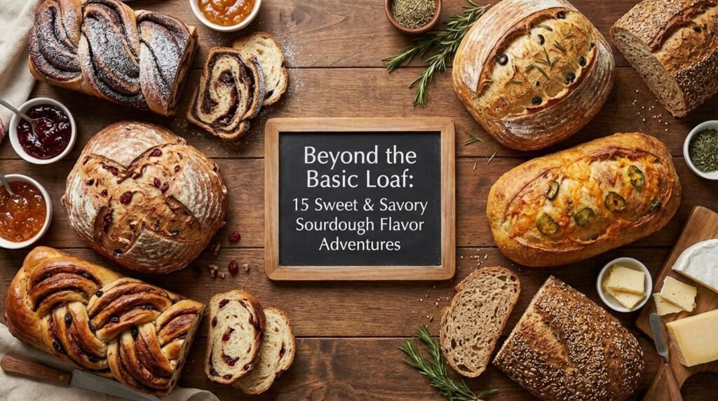 Beyond the Basic Loaf 15 Sweet & Savory Sourdough Flavor Adventures