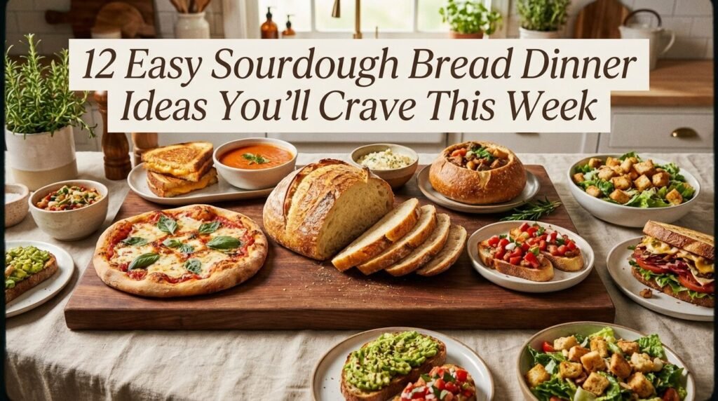 12 Easy Sourdough Bread Dinner Ideas You'll Crave This Week