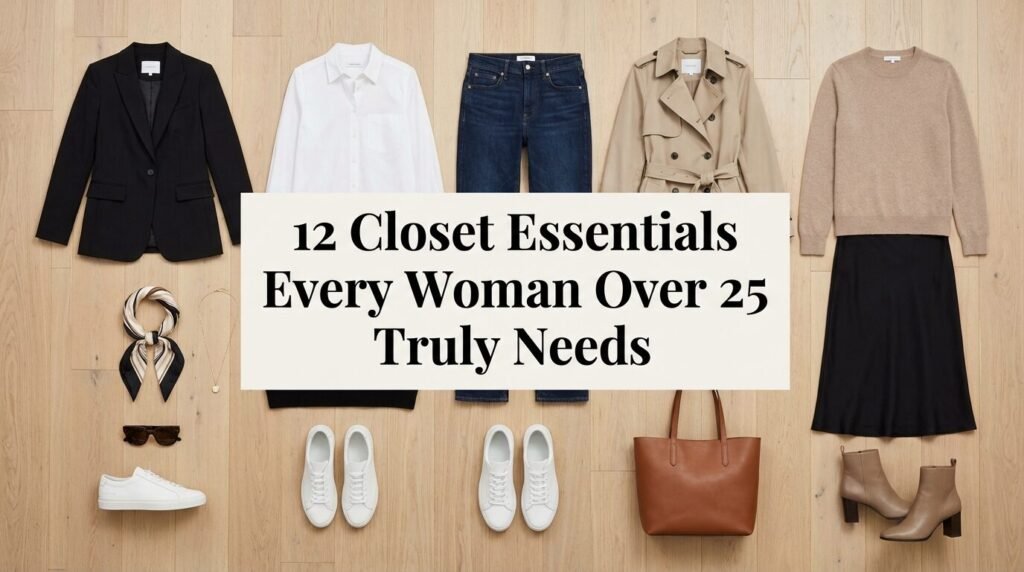 12 Closet Essentials Every Woman Over 25 Truly Needs