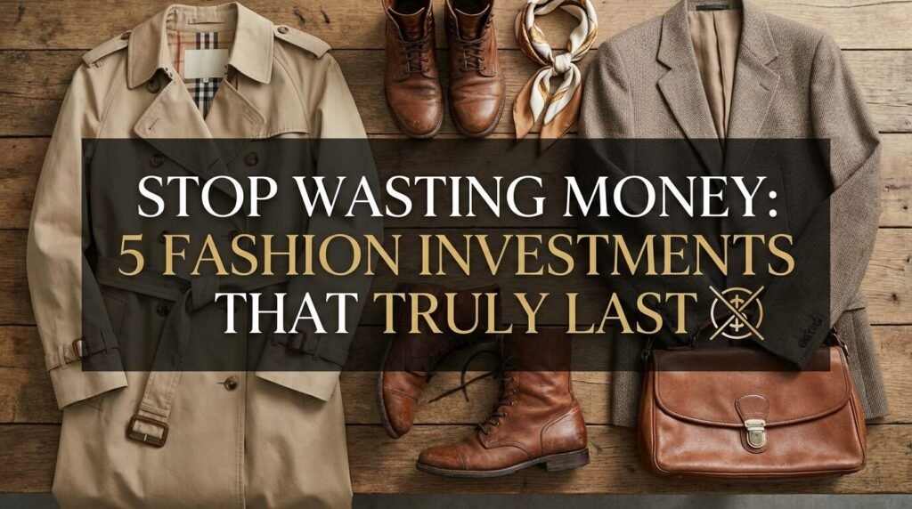 Stop Wasting Money 5 Fashion Investments That Truly Last