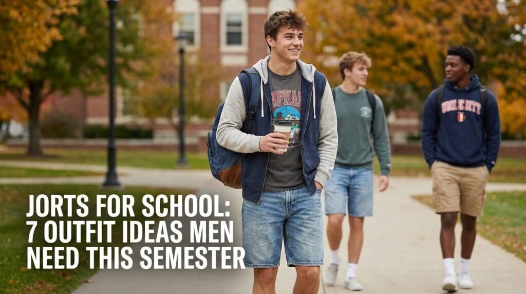 Jorts for School 7 Outfit Ideas Men Need This Semester