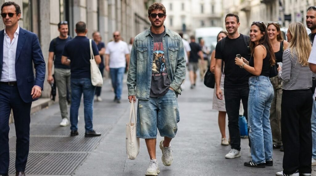Baggy Jorts Outfits for Men That Will Make Heads Turn