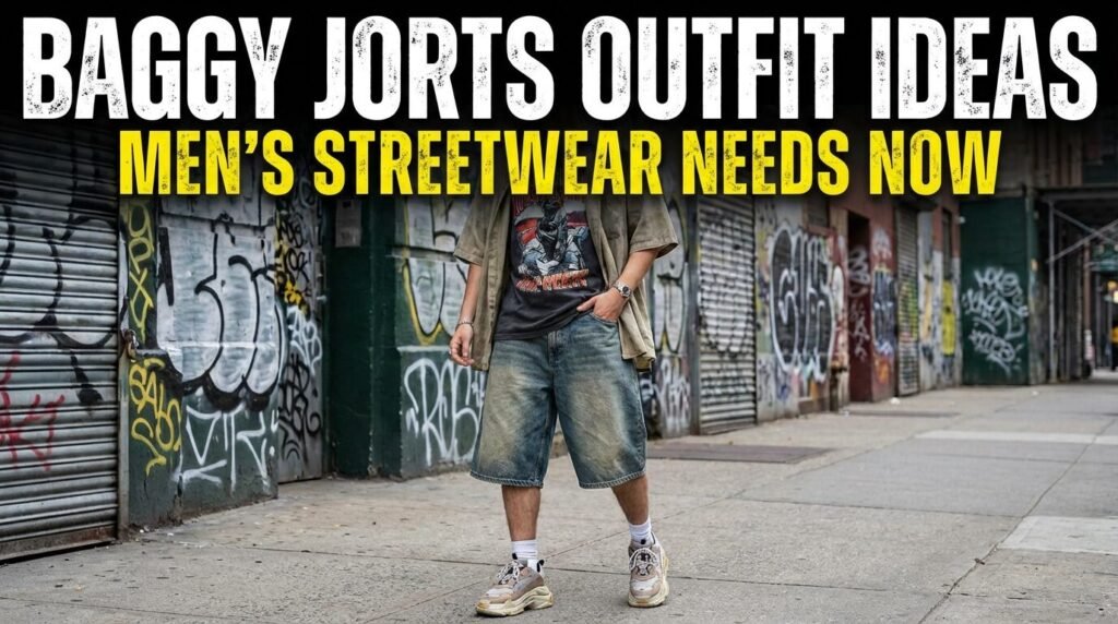 Baggy Jorts Outfit Ideas Men Streetwear Needs Now