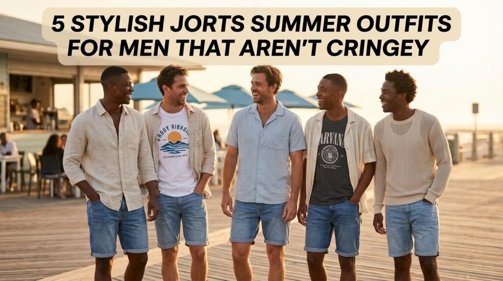 5 Stylish Jorts Summer Outfits for Men That Aren't Cringey
