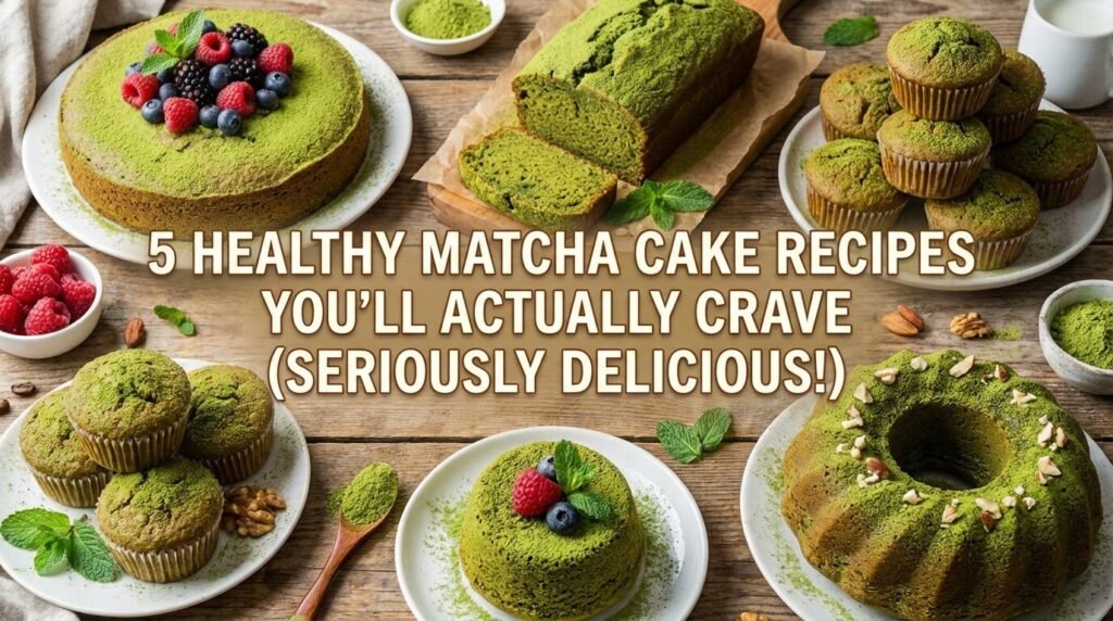 5 Healthy Matcha Cake Recipes You'll Actually Crave (Seriously Delicious!)