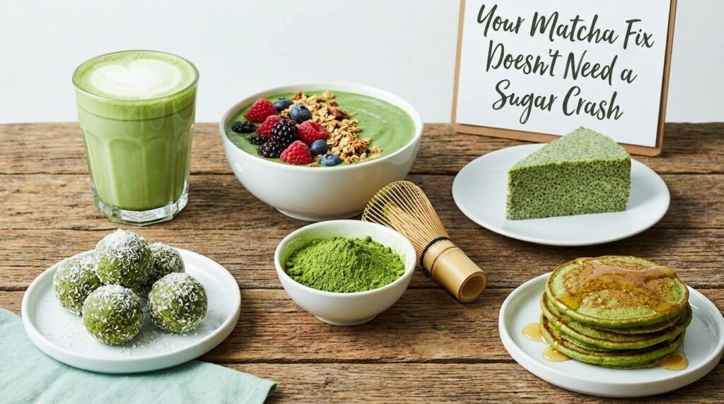 Your Matcha Fix Doesn't Need a Sugar Crash 5 Healthy Matcha Recipes You'll Actually Crave