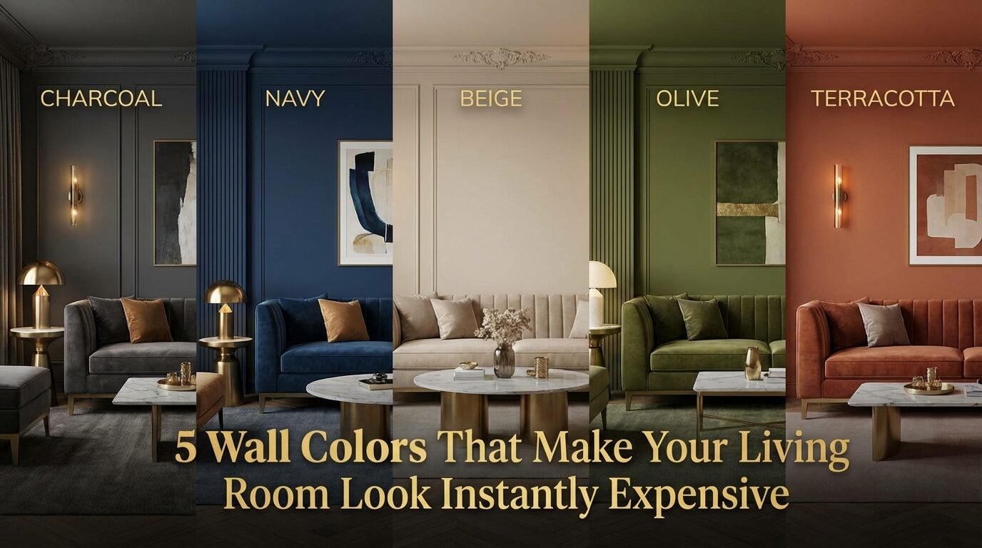 5 Wall Colors That Make Your Living Room Look Instantly Expensive