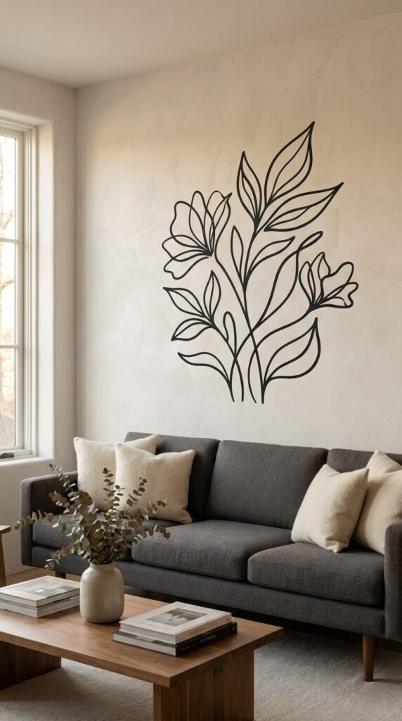 10 Stunning Wall Sticker Living Room Ideas That Look Expensive 2 10 Stunning Wall Sticker Living Room Ideas That Look Expensive