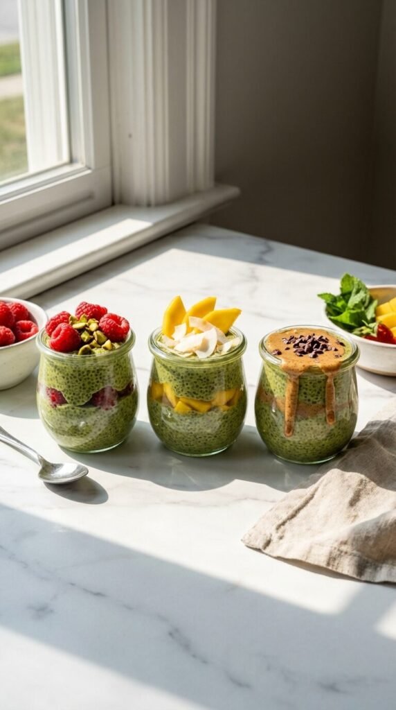 Chia Pudding Healthy Matcha Recipes 4 Chia Pudding Healthy Matcha Recipes