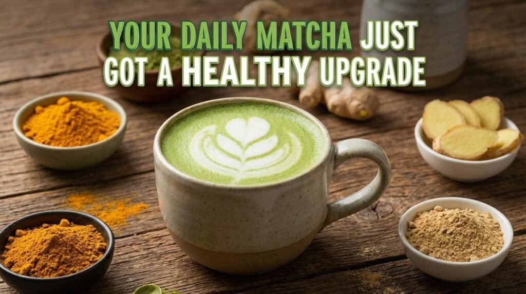 Your Daily Matcha Just Got a Healthy Upgrade
