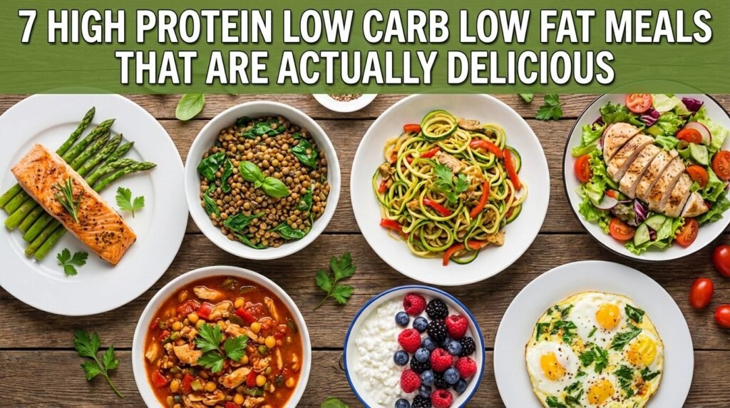 7 High Protein Low Carb Low Fat Meals That Are Actually Delicious