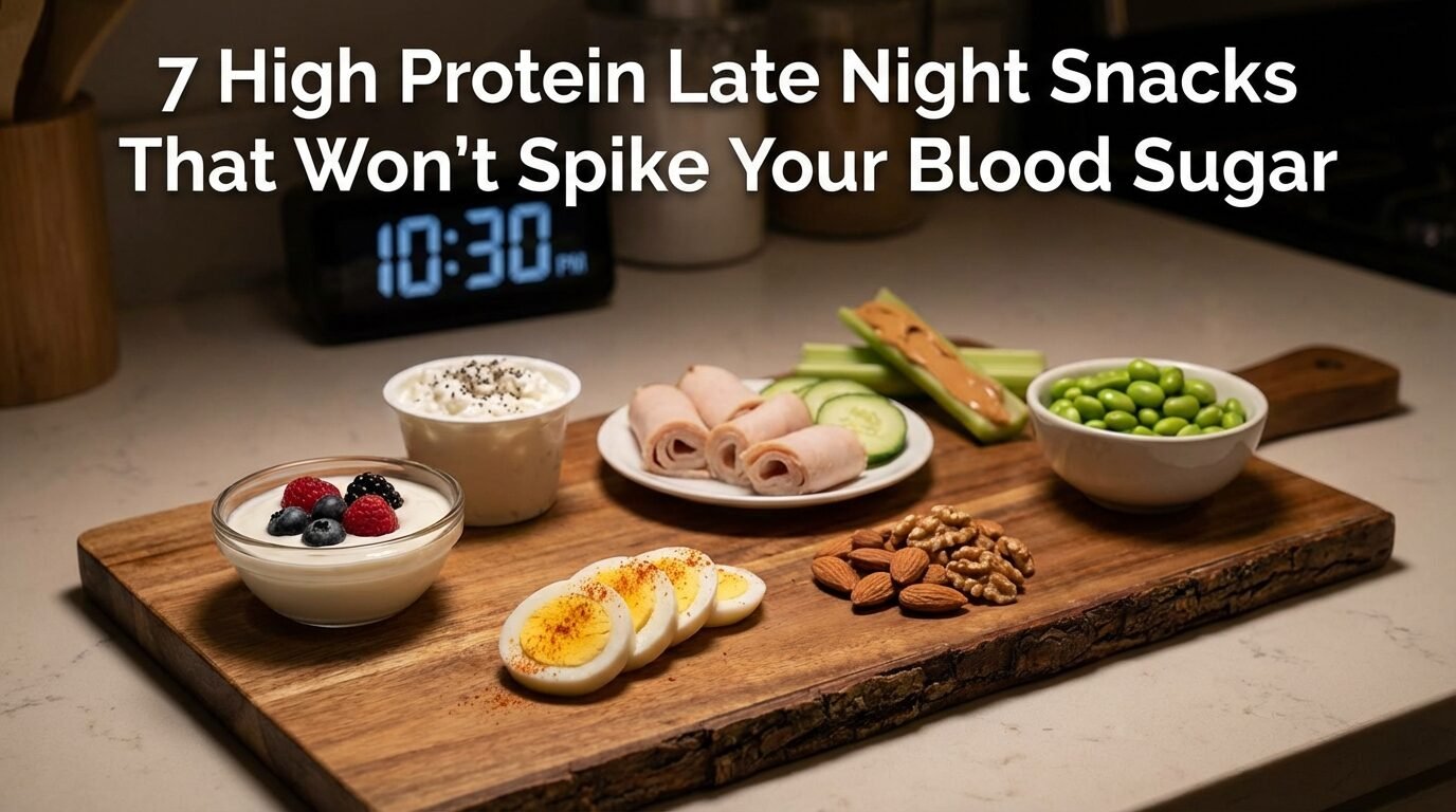 7 High Protein Late Night Snacks That Won't Spike Your Blood Sugar