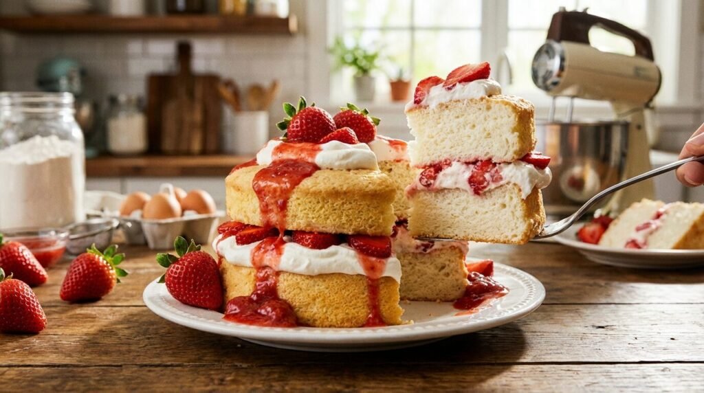 Stop Settling for Dry Cake! 9 Reasons Why This Fluffy Cake Recipe is Only One You Need for Strawberry Shortcake