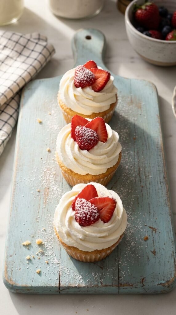 The Only Strawberry Shortcake Cupcake Recipe You Need 2 The Only Strawberry Shortcake Cupcake Recipe You Need
