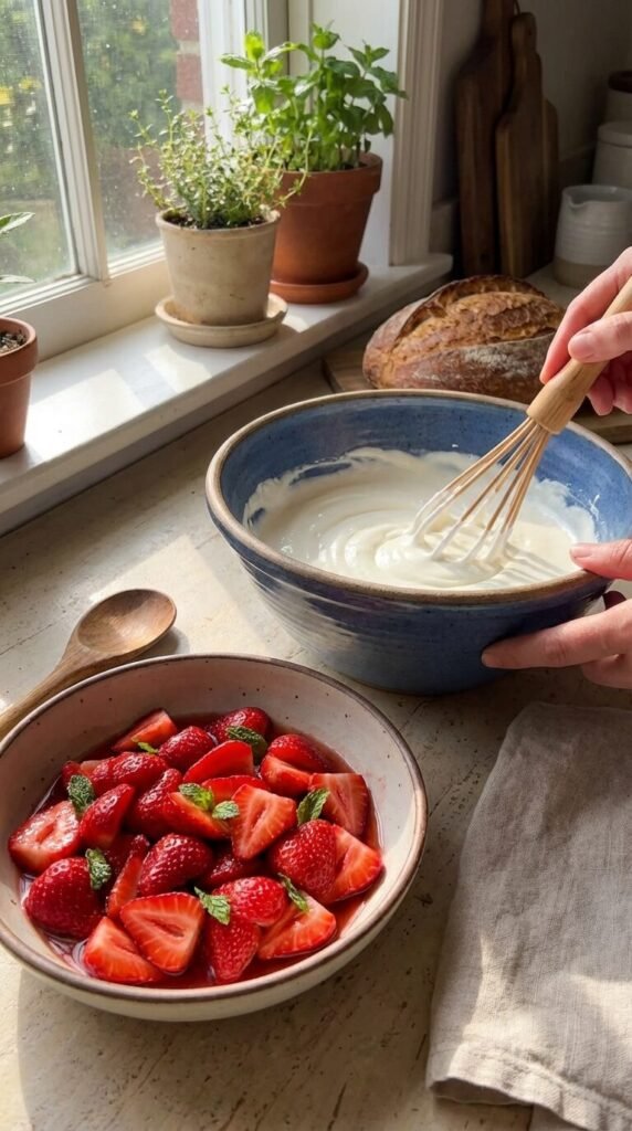 5 Ingredient Healthy Strawberry Shortcake Recipe Guilt-Free & Delicious