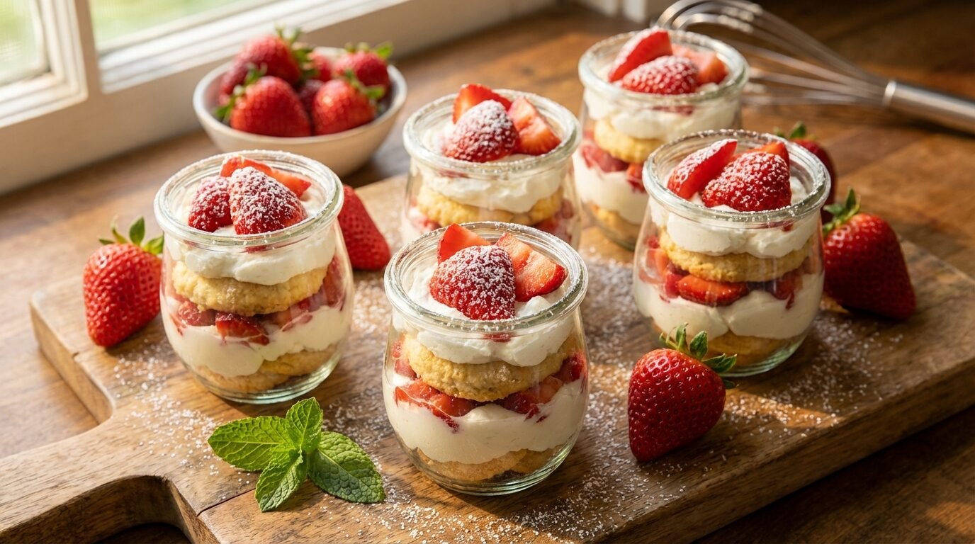 15 Minute Mini Strawberry Shortcake Recipe You’ll Make Weekly