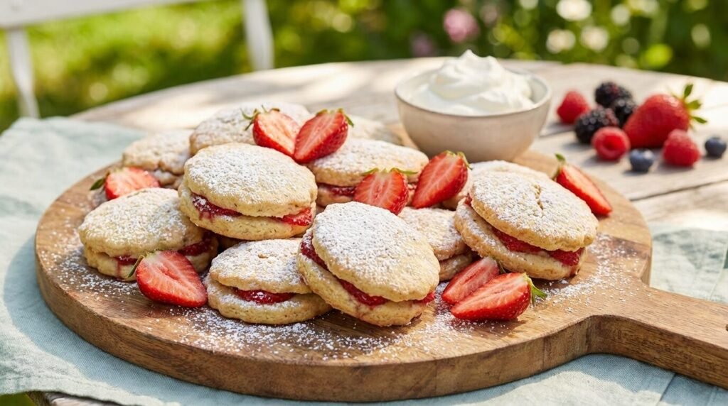 7 Strawberry Shortcake Cookies The Easiest Spring Dessert Recipe 2 7 Strawberry Shortcake Cookies The Easiest Spring Dessert Recipe