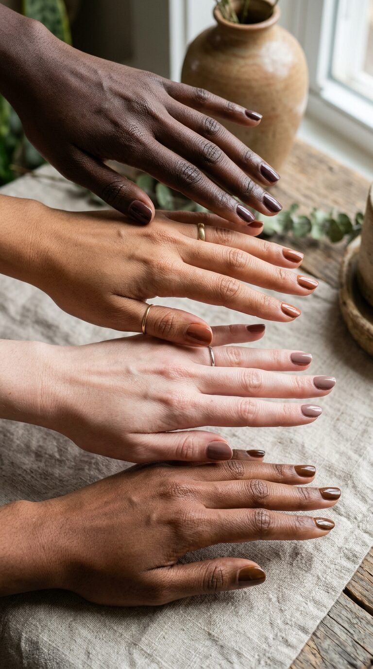 Brown Nail Ideas for Every Style: Minimal, Glam, and Modern