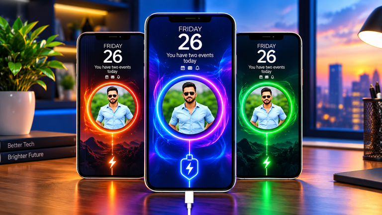 Batix – Charging Photo: Customize Your Android Charging Screen