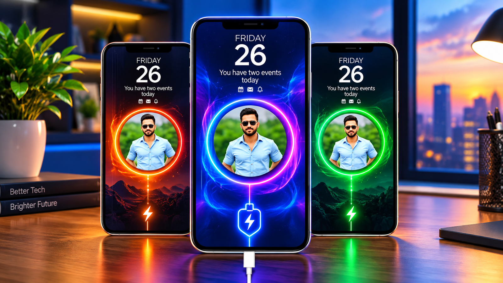 Batix – Charging Photo: Customize Your Android Charging Screen